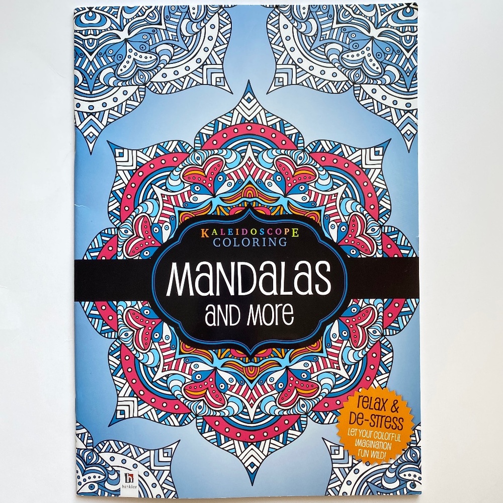 Adult Coloring Book Mandalas And More Patterns Kaleidoscope Coloring